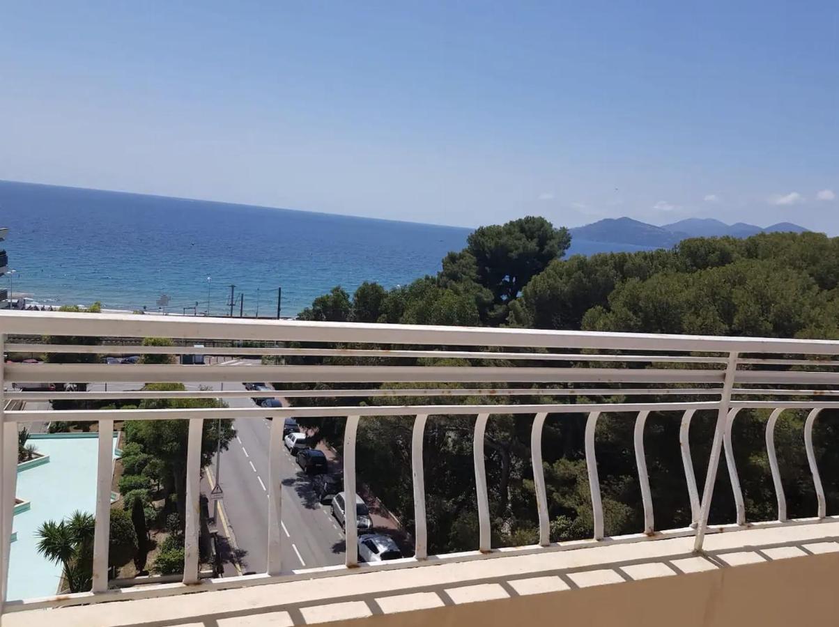 C060-Bel Appartement Avec Vue Mer - Picaud Cannes Bagian luar foto